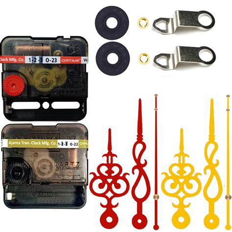 Buy YONOTA® Combo of 2 Ajanta Mfg. Plastic Silent and Ticking Wall ...