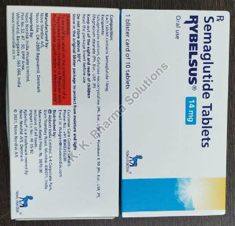 Rybelsus 14mg Semaglutide Tablets in Mumbai India