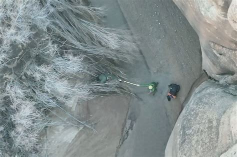 Rescuers save hiker stuck for hours in near-freezing quicksand in Arches National Park | News ...