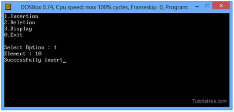 Queue in C++ Program 的图像结果
