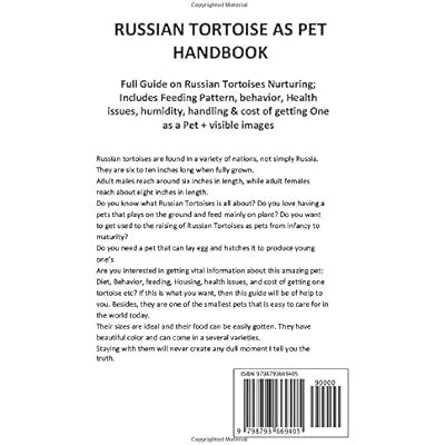 Russian tortoise as pet Handbook: Full Guide on | Ubuy India