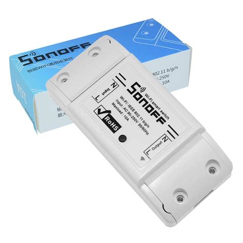 Buy 2 Pcs WiFi Switch 10A 2200W for Home Automation Android & iOS ...