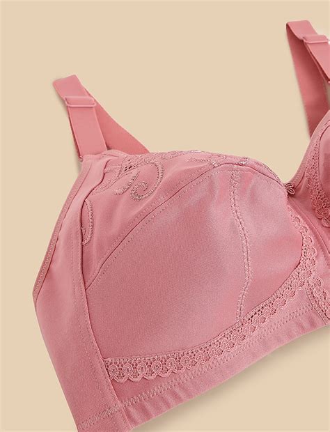 Buy Total Support Embroidered Full Cup Bra at Marks & Spencer