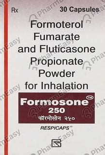 Buy Formosone 250mcg Box Of 30 Respicaps Online at Flat 15% OFF | PharmEasy