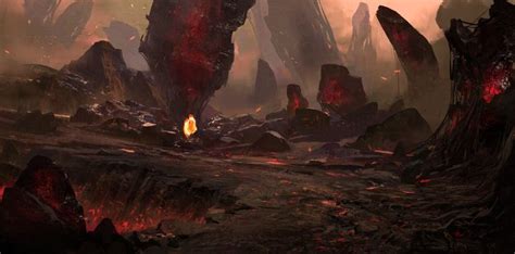 Alien World - Concept Art by Ignat Komitov