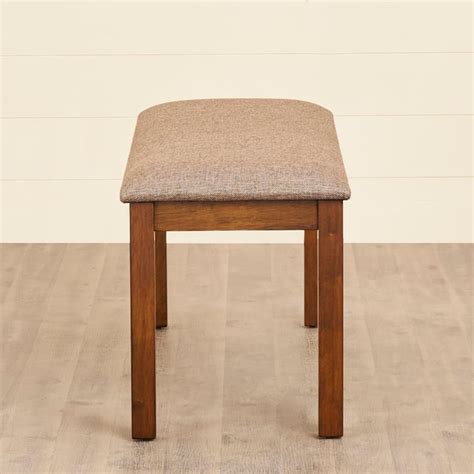 Buy Quadro Rubber Wood Small Dining Bench - Brown from Home Centre at ...