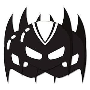 Festiko® Black-Panther Theme Eye Masks (12 Pcs), Super Hero Theme Party ...