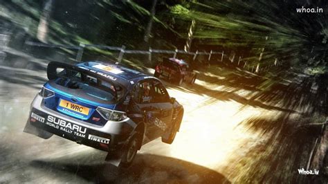 Subaru Racing Car Wallpaper