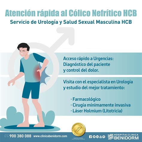 El cólico nefrítico, dolor ocasionado por piedras en el riñón o cálculos renales - HCB Hospitales