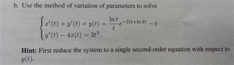 Image result for First Order Variation of Parameters Step by Step