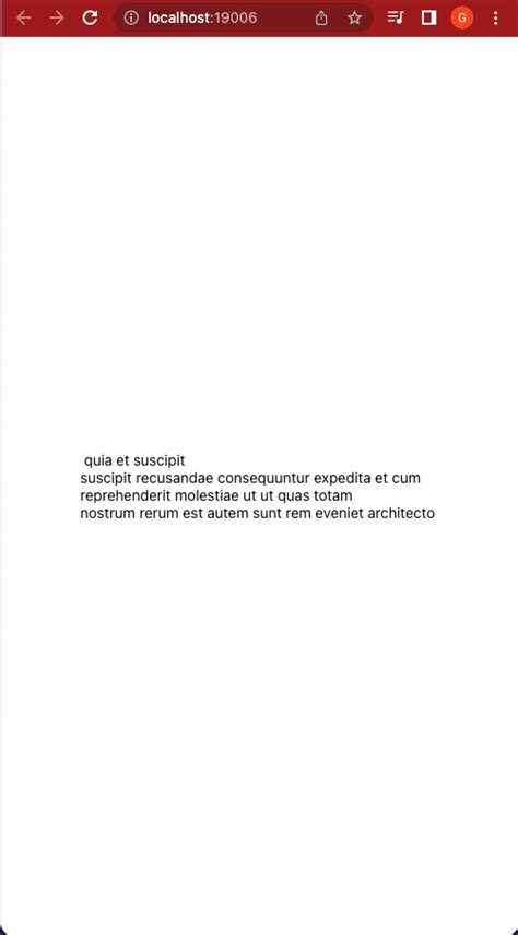 Sample Code for Post API in React Native 的图像结果