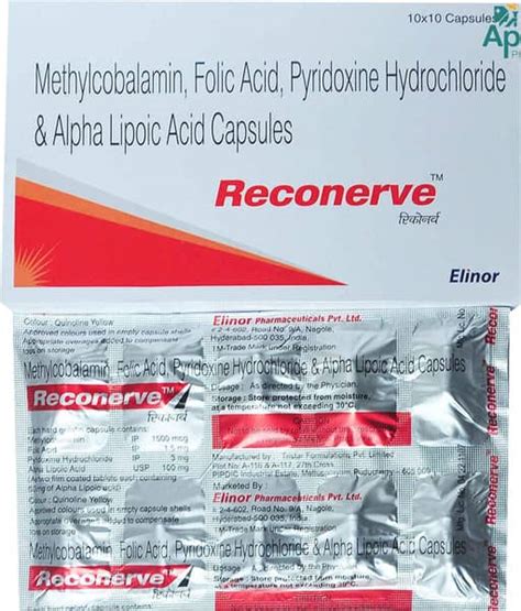Reconerve Forte Strip Of 10 Capsules: Uses, Side Effects, Price ...