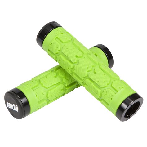 ODI MTB Grips Bonus Pack Rogue Lock-On Green/Black - 130 mm | Maciag ...