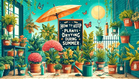 How to Keep Plants from Drying Out During Summer - Tips – Idyl