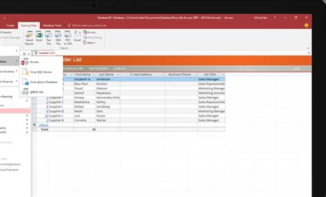 Database Software and Applications | Microsoft Access | Dynamic Group ...