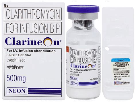 Clarineon 500 MG Injection 10 ML | Order Clarineon 500 MG Injection 10 ...