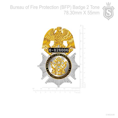 Bureau of Fire Protection (BFP) Badge - Suarez Arts