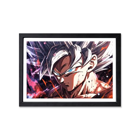 Dragon-Balls Goku Design A4 Size Frame Poster - Best Gift for Goku Fans ...