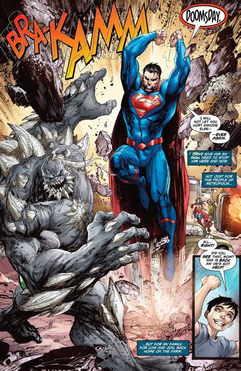 DC Comics’ Rebirth Puts Superman’s Family in Doomsday’s Path | Superman ...