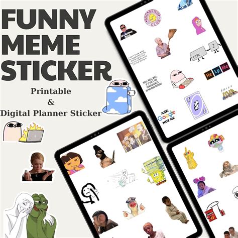 Buy Funny Meme Stickers Online In India - Etsy India