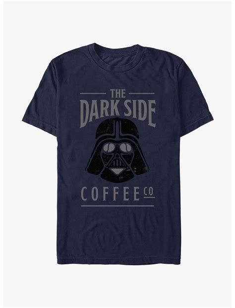 Star Wars The Dark Side Coffee T-Shirt - BLUE | Hot Topic