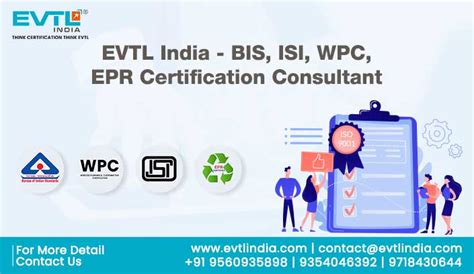 BIS-CRS ISI WPC EPR Certificate Registration Consultant India