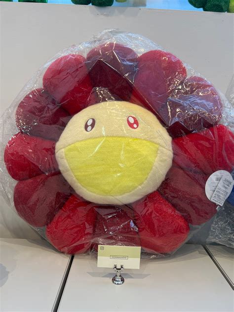 Takashi Murakami Flower Pillow 60cm Authentic - Etsy