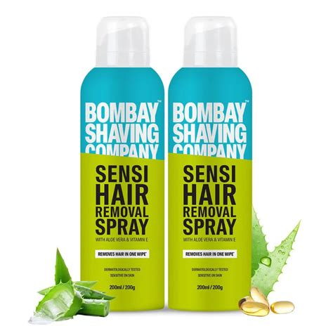 Sensi Hair Removal Spray, 200ml (Pack of 2) – Bombay Shaving Company