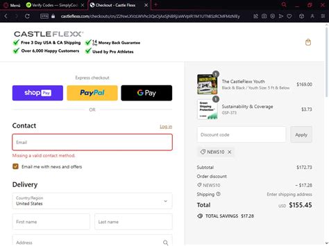 CastleFlexx Discount Codes - $10 Off | November 2024