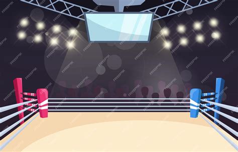 Boxing Ring Cartoon 的图像结果