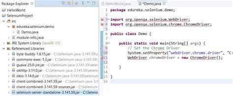 Image result for +Caused by Java.lang.noclassdeffounderror Org Open Q&A Selenium WebDriver