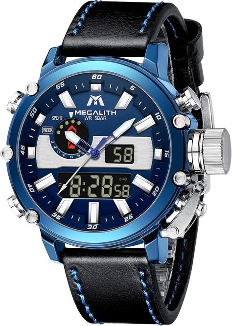 Buy MEGALITH Military Watch, Mens Sport Watches, Tactical Watch, Big ...