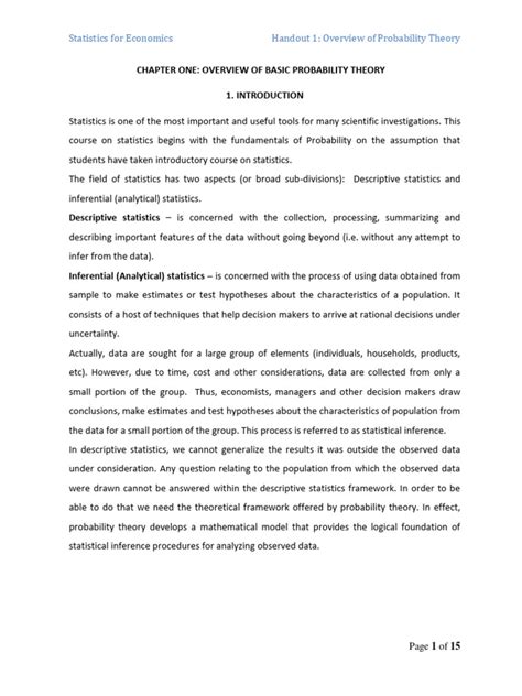 Basic Probability Theory 的图像结果