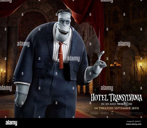 FRANK POSTER, HOTEL TRANSYLVANIA, 2012 Stock Photo - Alamy