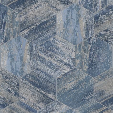 Affinity Tile (Sample) Cassis Blue 9-in x 10-in Multi-finish Porcelain ...