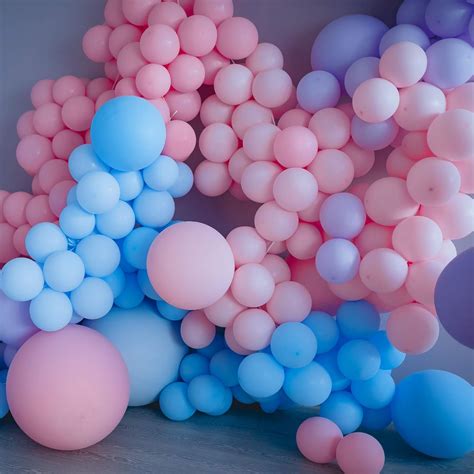 Buy Pastel Pink Balloons Kit Latex Party Balloons 12inch 5inch 80pcs ...