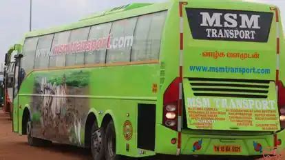 MSM Transport - Online Bus Ticket Booking, Bus Reservation, Time Table ...