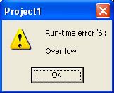 Image result for VB6 Error Message
