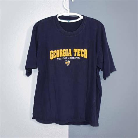 Vintage Georgia Tech Patch T Shirt | Grailed