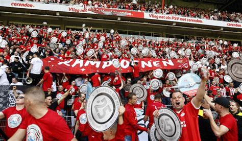 Dutch football: PSV Eindhoven win 25th Eredivisie, first in six years ...