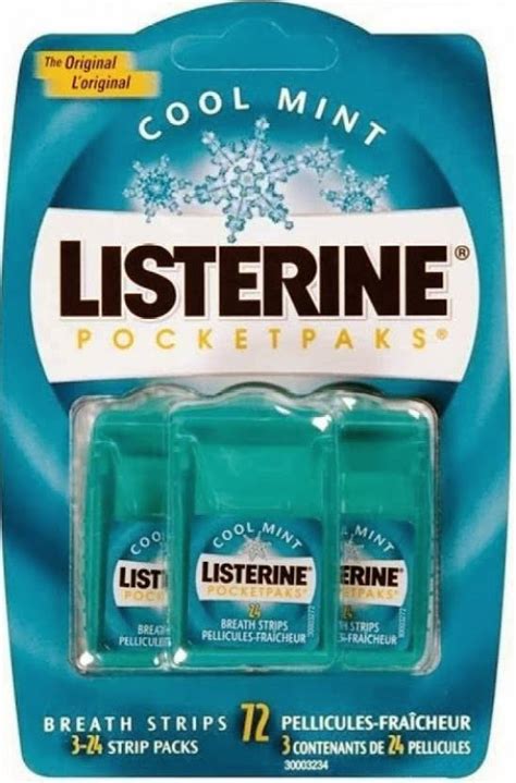 LISTERINE Cool Mint Strip | Buy Oral Care Products in India | Flipkart.com