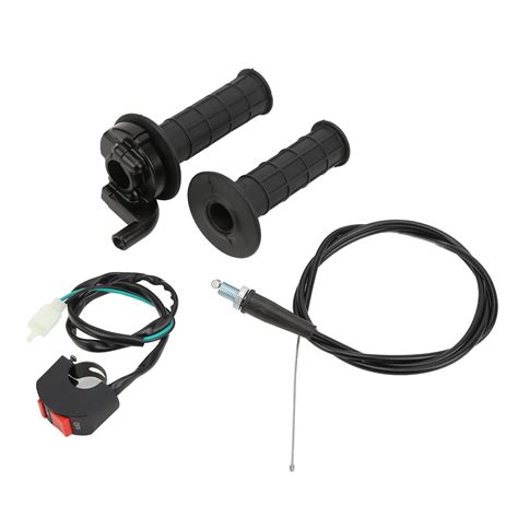 Buy Tebru Throttle Cable,7/8in Twist Throttle Grip With Cable Kill On ...