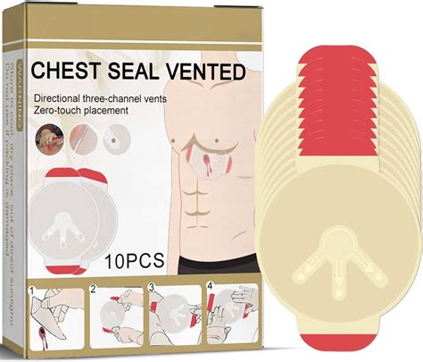 Feulover Occlusive-Chest-Seal First-Aid-Kit-Sterile India | Ubuy