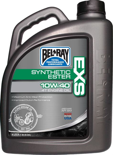 Bel-Ray Lubricants 840-1622 Bel-Ray EXS Synthetic Ester 4T Engine Oil ...