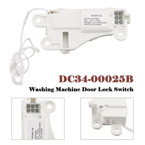 Image result for Washing Machine Door Lock Switch
