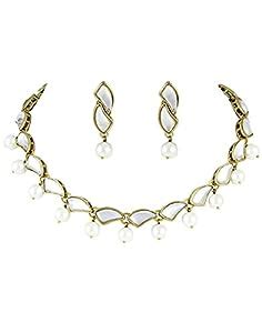 Shining Diva Jewelry Gold Plated Kundan Choker Pearl Traditional ...