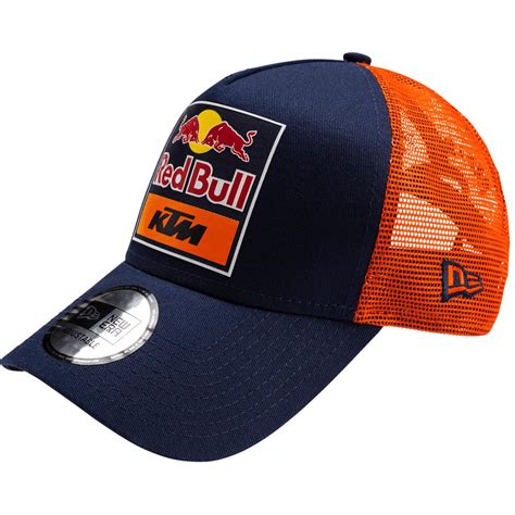 Red Bull Trucker Cap KTM Official Teamline Replica - Navy/Orange ...