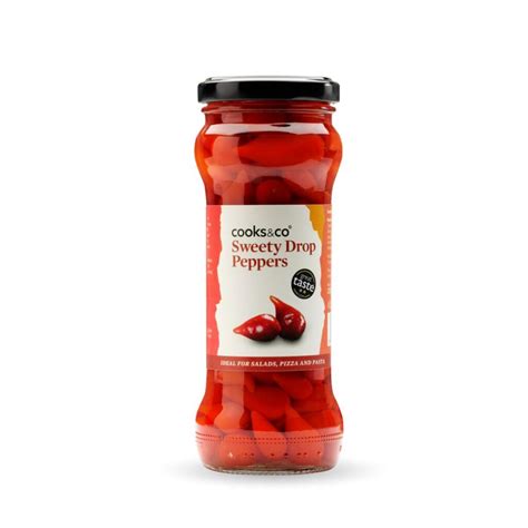 Cooks & Co Sweety Drop Peppers 235g - Mr. Bells Food Providers Cork