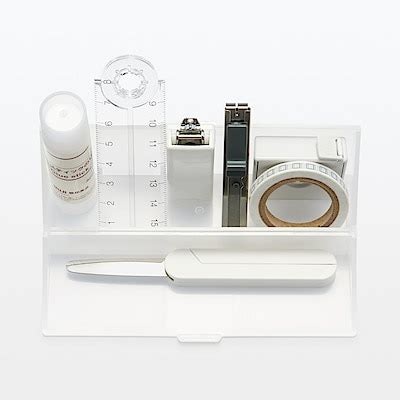 Polypropylene Stationery box | MUJI