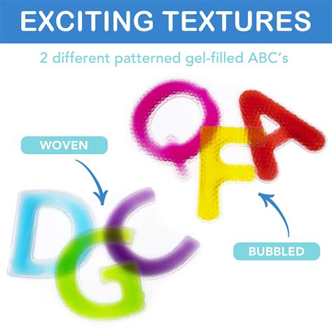 Buy Playlearn 26pc Large Size Sensory Alphabet Letters - Multiple ...